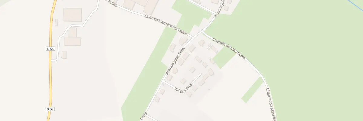 Plan du 601 Av Jules Ferry à Marcoing