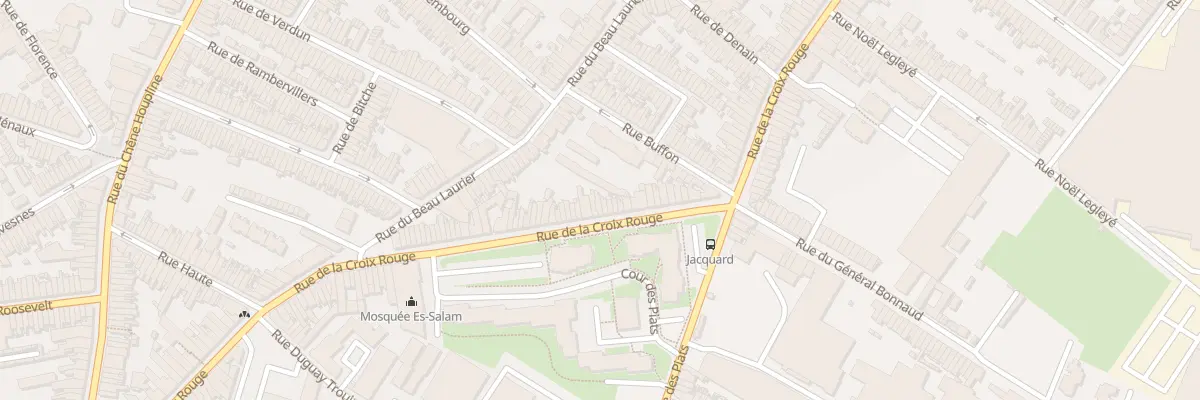 Plan du 153B Rue de la Croix Rouge à Tourcoing