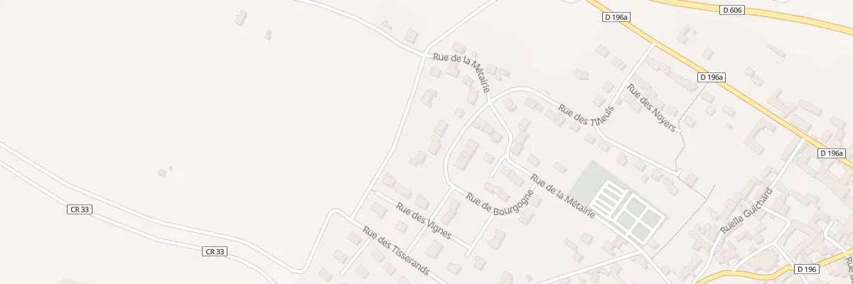 Plan du 6 Rue de Bourgogne à Villemanoche