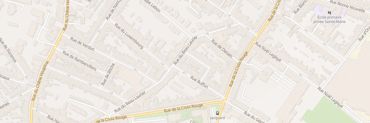 Plan du 70 Rue du Beau Laurier à Tourcoing