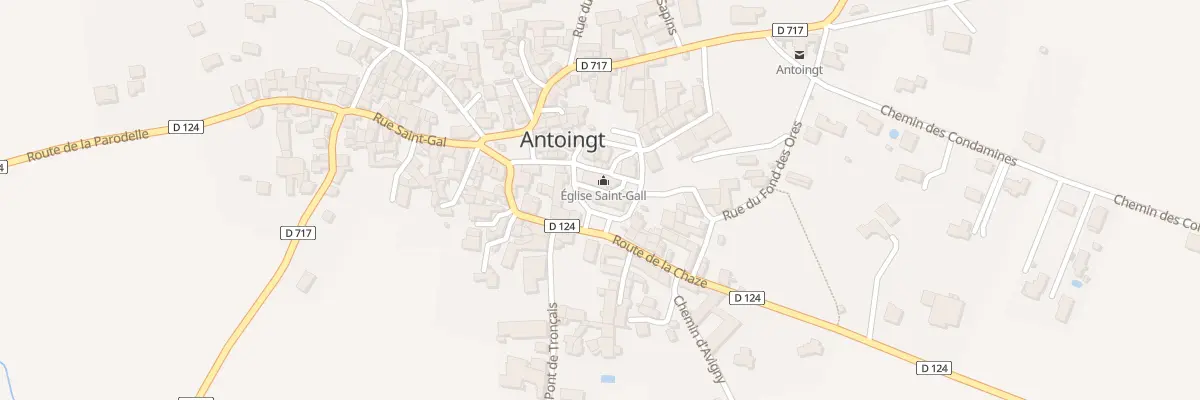 Plan du 9007 Pl de la Fontaine à Antoingt