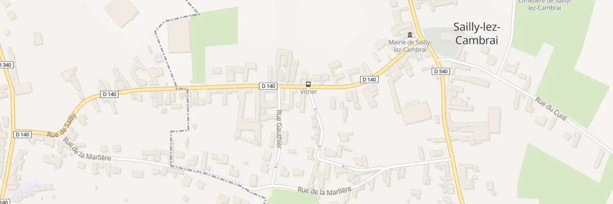 Plan du 13 Rue d’En Haut à Sailly-lez-Cambrai