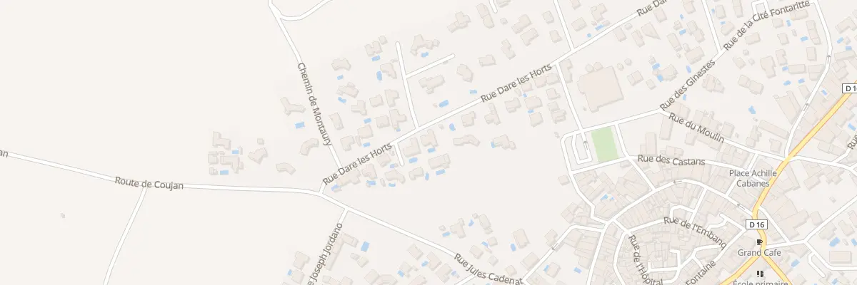 Plan du 27B Rue de Dare des Horts à Saint-Geniès-de-Fontedit