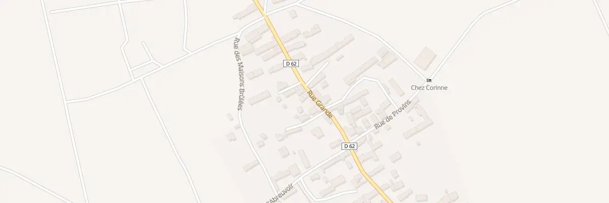Plan du 59 Rue Grande à Thénisy