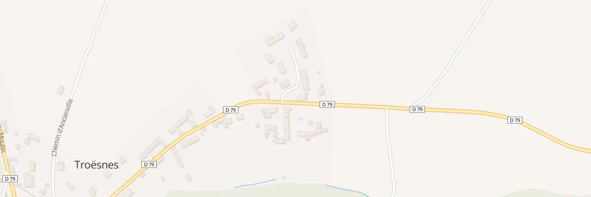 Plan du 31 Rue de Marizy à Troësnes