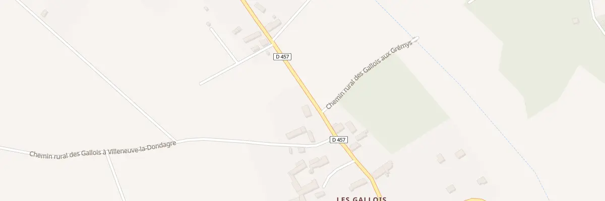 Plan du 27 Les Gallois à Cornant
