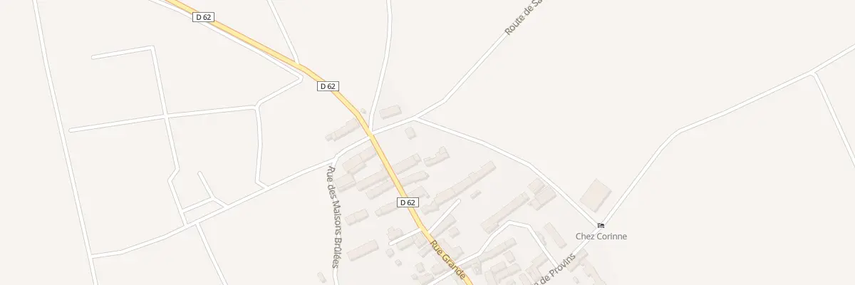 Plan du 92 Rue Grande à Thénisy