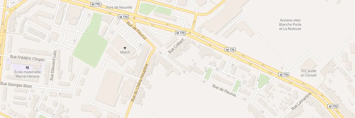Plan du 4 Rue Colbert à Tourcoing