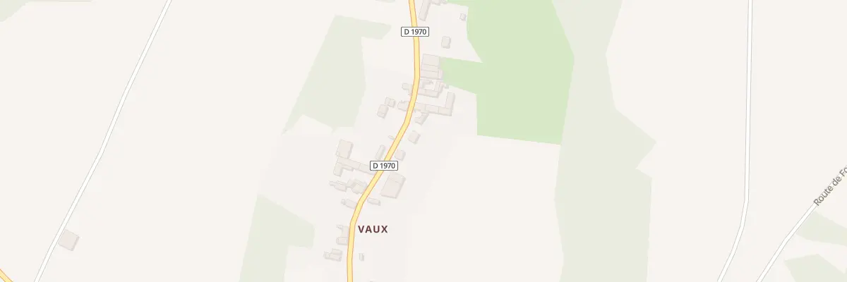 Plan du 12 Rue de la Montagne de Vaux à Morsain