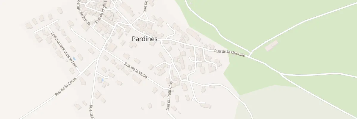 Plan du 39 Rue de la Loubeyre à Pardines