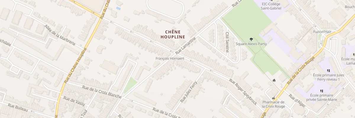 Plan du 91 Rue Roger Speybrock à Tourcoing