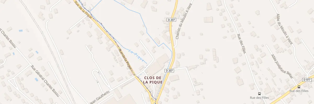 Plan du 6 Imp du Clos de la Pique à Coulanges-lès-Nevers