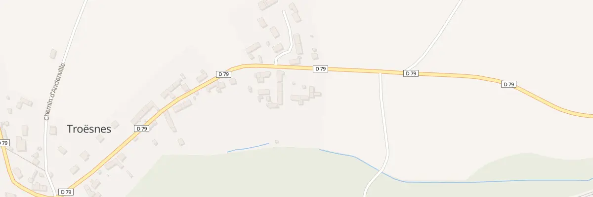 Plan du 38 Rue de Marizy à Troësnes