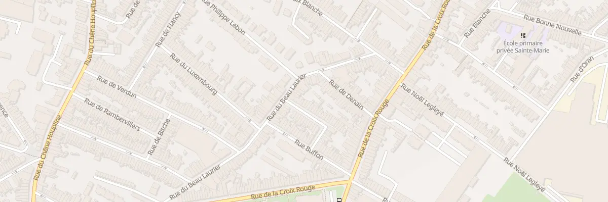 Plan du 39 Rue de Rouen à Tourcoing
