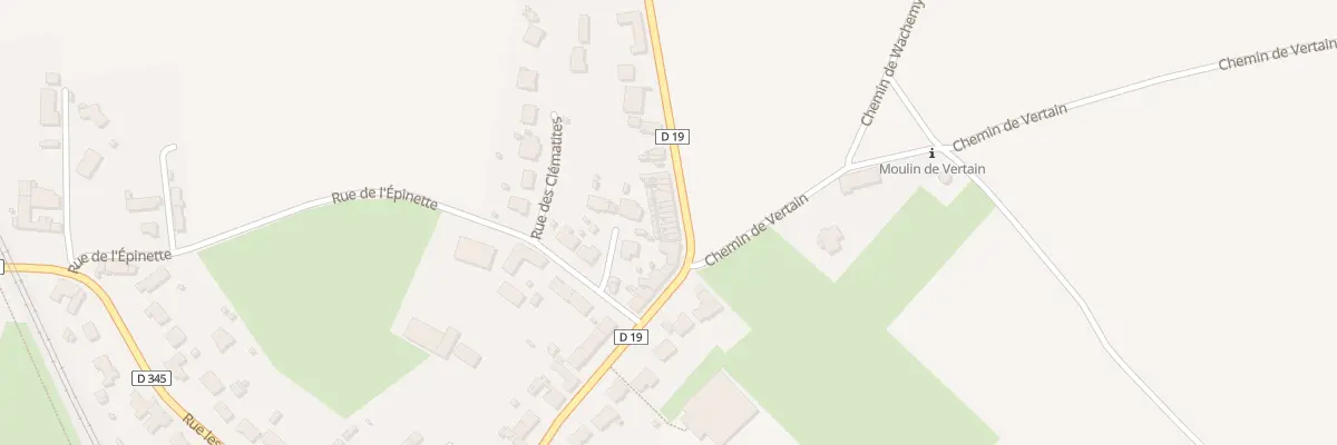 Plan du 65 Rue de Peronne à Templeuve-en-Pévèle