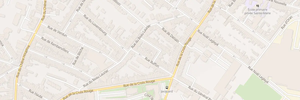 Plan du 28 Rue de Rouen à Tourcoing