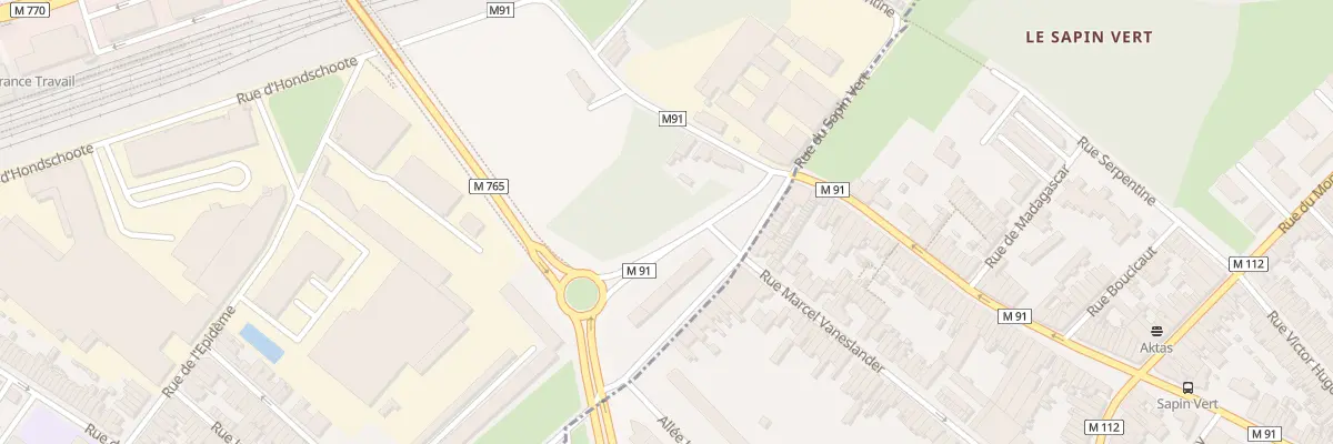 Plan du 212 Rue du Tilleul à Tourcoing