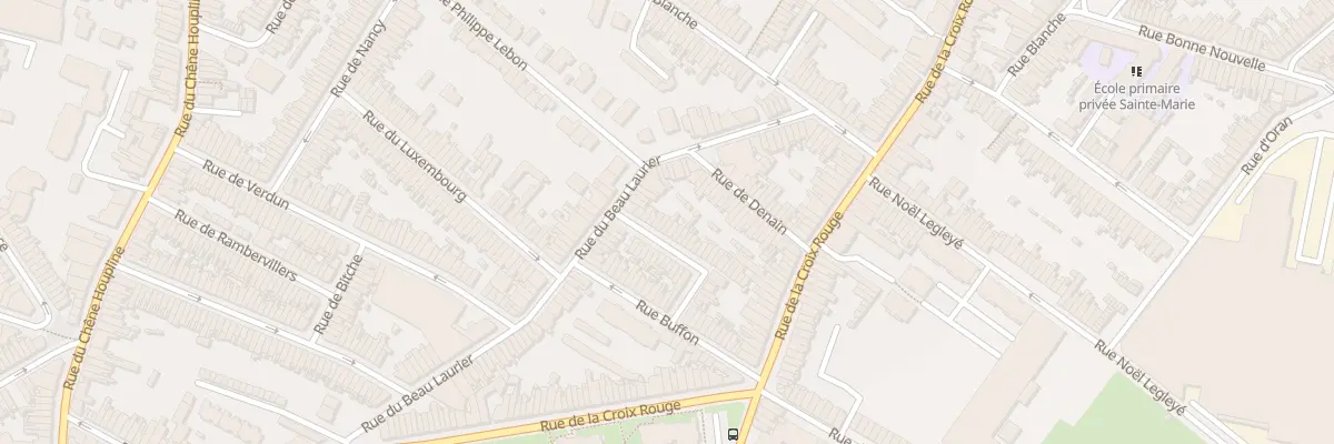 Plan du 35 Rue de Rouen à Tourcoing