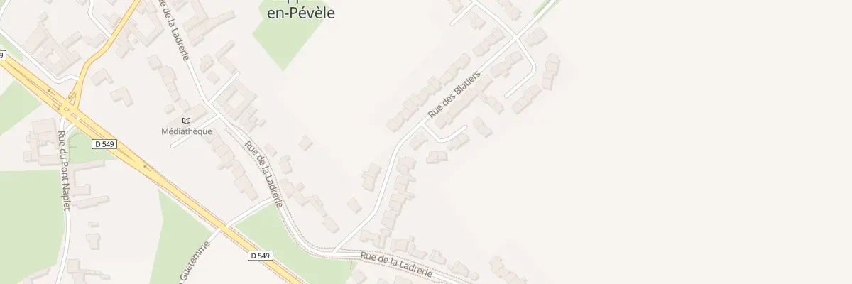 Plan du 20 Rue des Blatiers à Cappelle-en-Pévèle