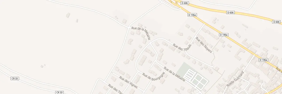 Plan du 2 Rue de Bourgogne à Villemanoche
