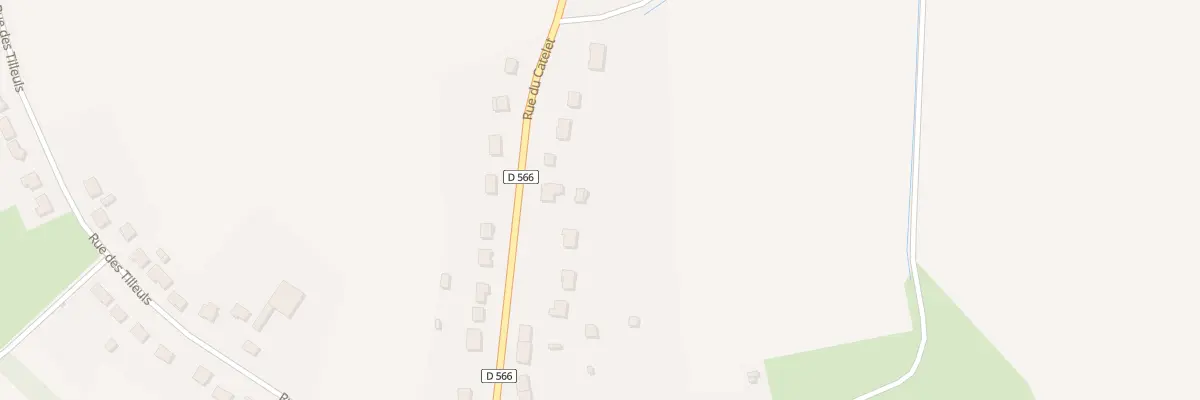 Plan du 24 Rue du Catelet à Caumont