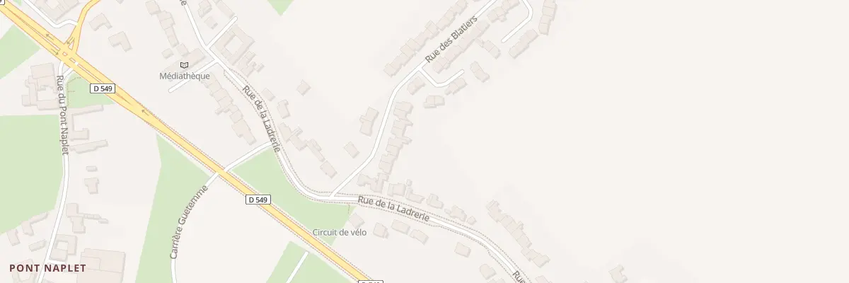 Plan du 10 Rue des Blatiers à Cappelle-en-Pévèle