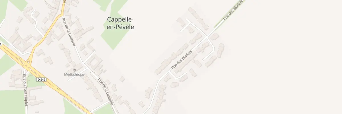 Plan du 17 Rue des Blatiers à Cappelle-en-Pévèle