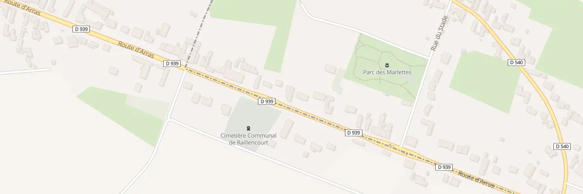 Plan du 26 Rte d’Arras à Sailly-lez-Cambrai