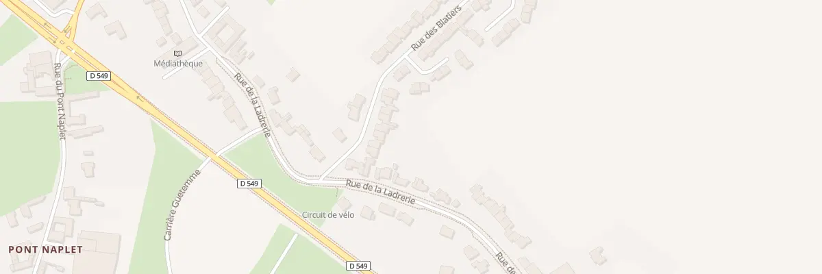 Plan du 8 Rue des Blatiers à Cappelle-en-Pévèle