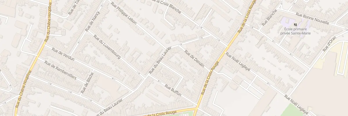 Plan du 88 Rue du Beau Laurier à Tourcoing
