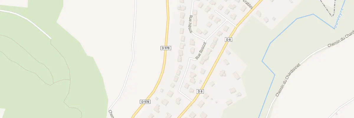 Plan du 9 Rue Roscot à Veyre-Monton