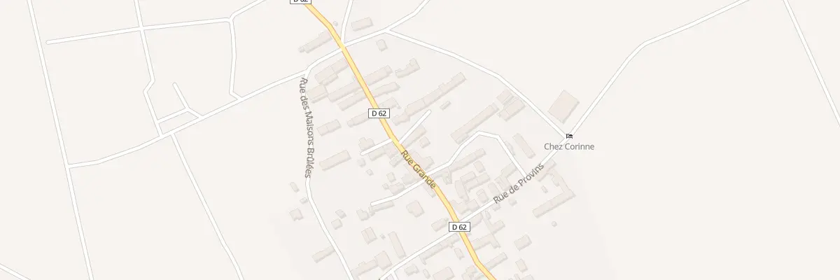Plan du 74 Rue Grande à Thénisy