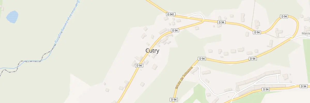 Plan du 8 Rte de Coeuvres à Cutry