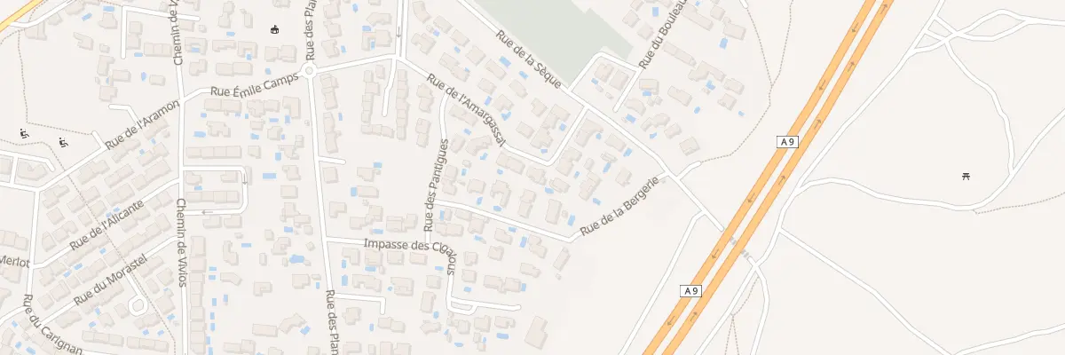 Plan du 24 Rue de l’Amargassal à Lespignan
