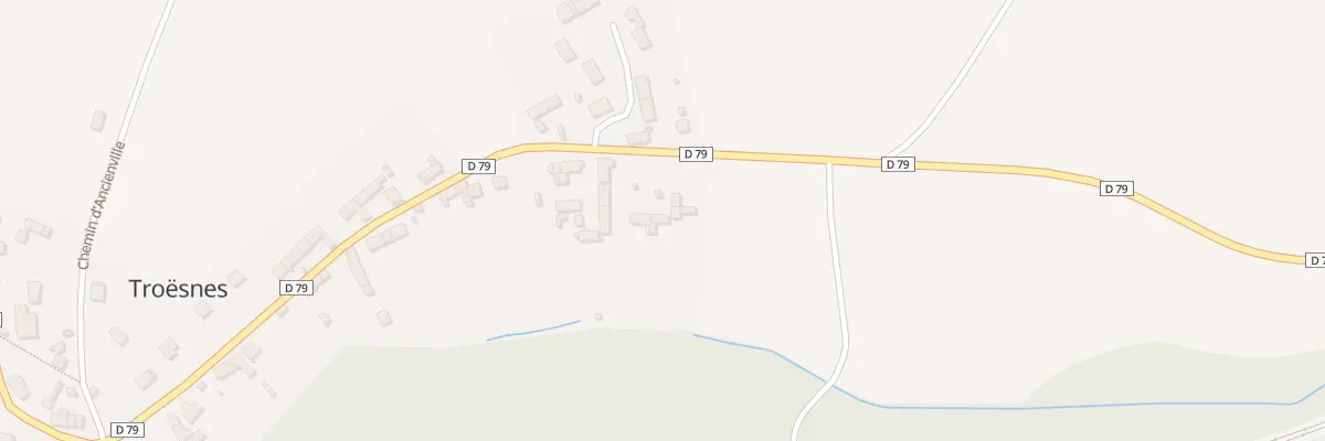 Plan du 40 Rue de Marizy à Troësnes