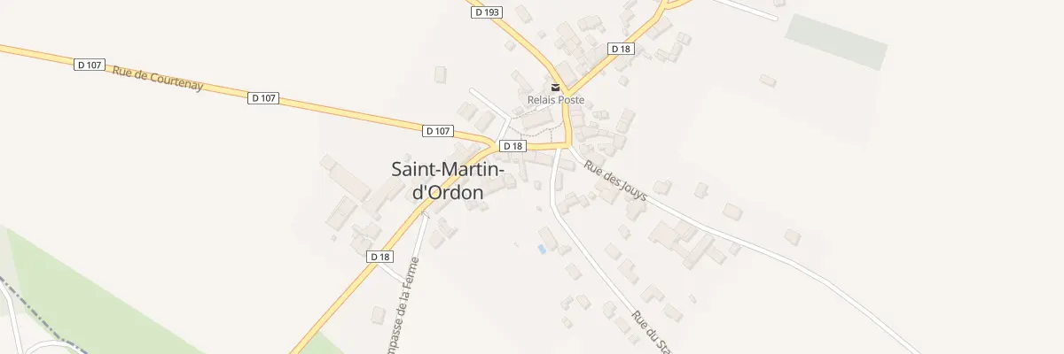 Plan du 9 Pl de l’Eglise à Saint-Martin-d’Ordon