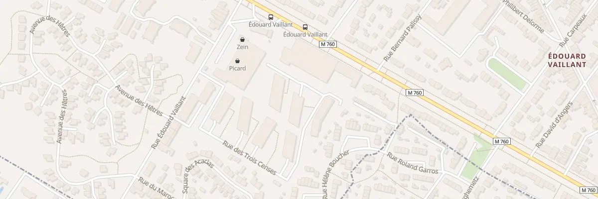 Plan du 169 Rue Edouard Vaillant à Roubaix