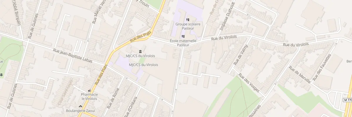 Plan du 81 Rue Jeanne d’Arc à Tourcoing