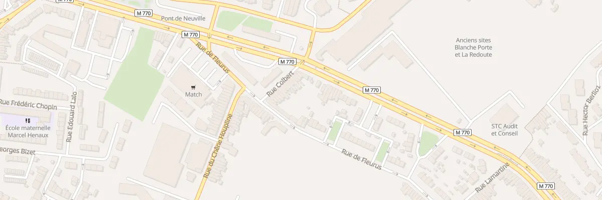 Plan du 18 Rue Colbert à Tourcoing