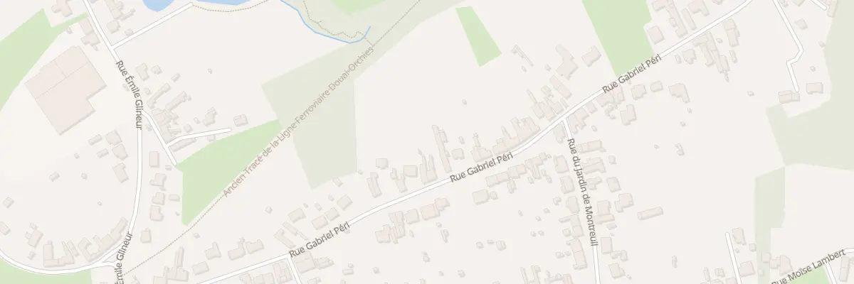 Plan du 88 Rue Gabriel Peri à Flines-lez-Raches