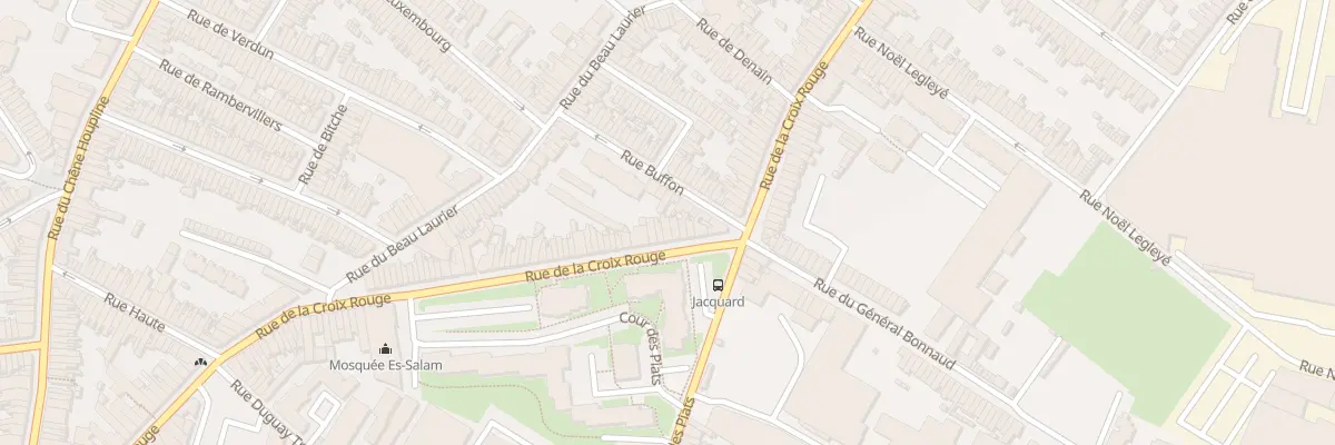 Plan du 171 Rue de la Croix Rouge à Tourcoing