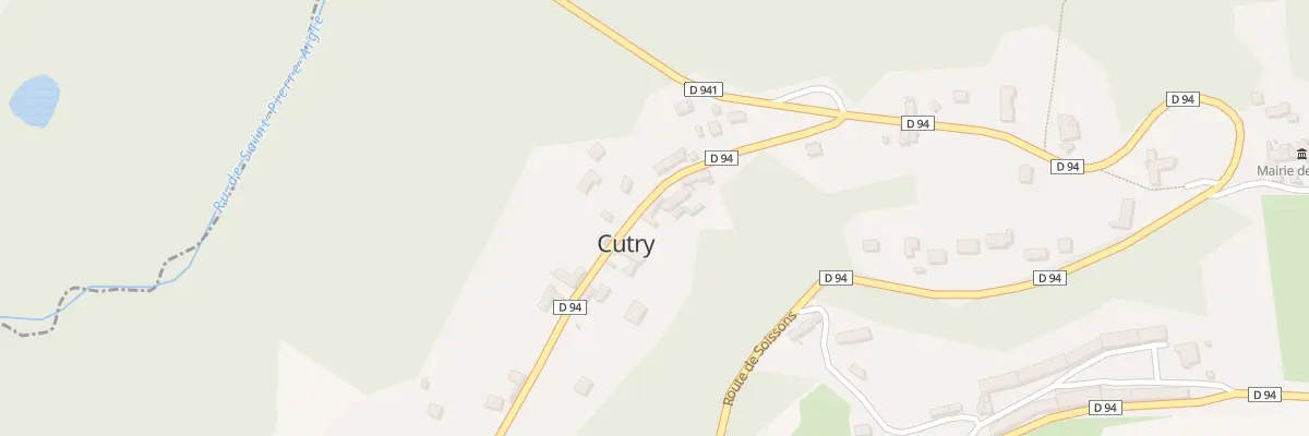 Plan du 10 Rte de Coeuvres à Cutry