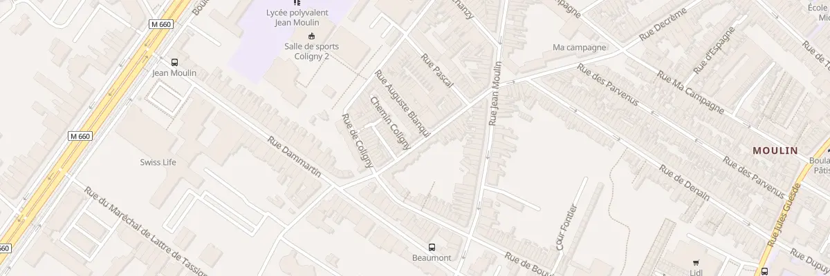 Plan du 28 Rue Daguesseau à Roubaix