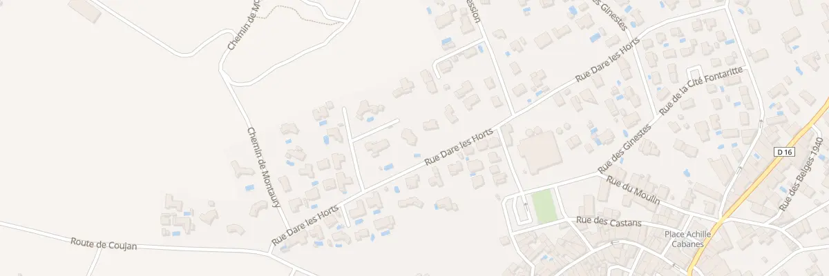 Plan du 18 Rue de Dare des Horts à Saint-Geniès-de-Fontedit