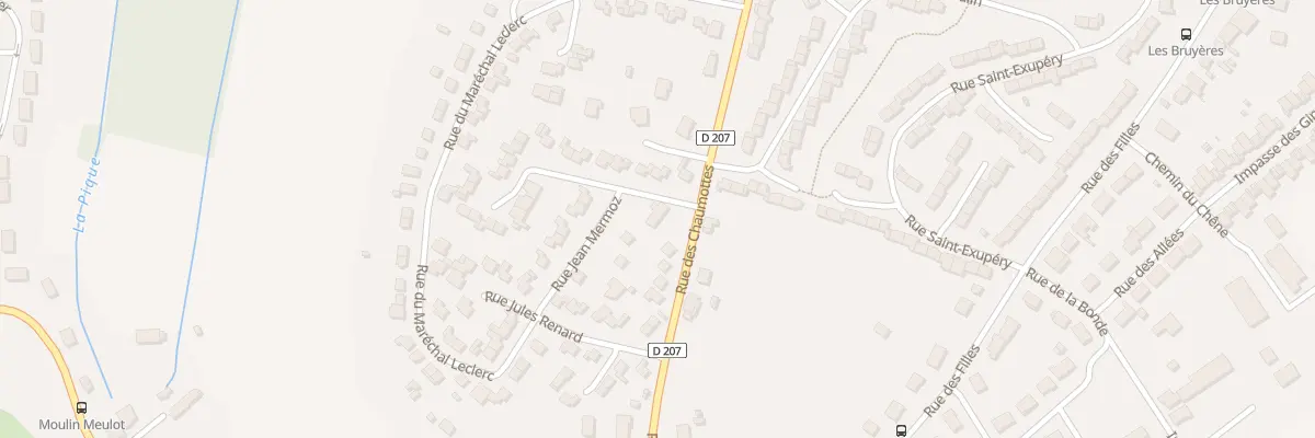 Plan du 1 Rue Romain Rolland à Coulanges-lès-Nevers