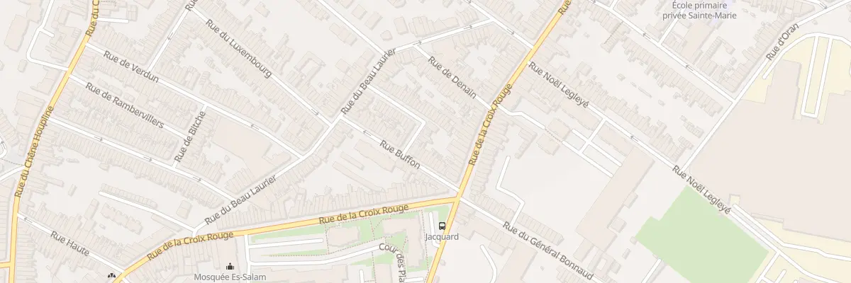 Plan du 2B Rue de Rouen à Tourcoing