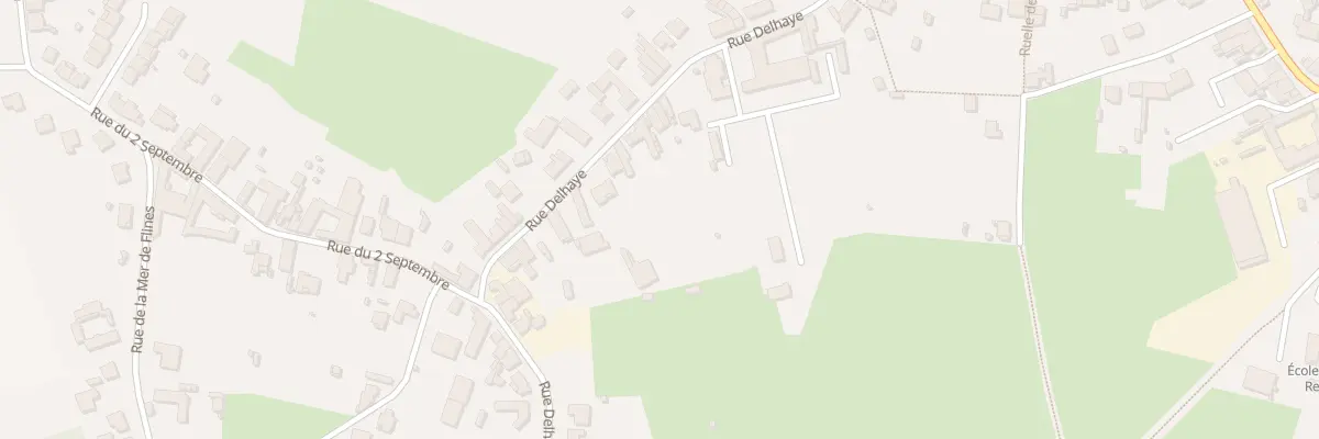 Plan du 45 Rue Delhaye à Flines-lez-Raches