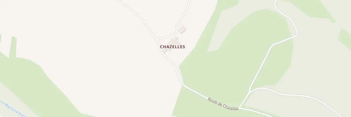 Plan du 5067 Chazelles à Apchat