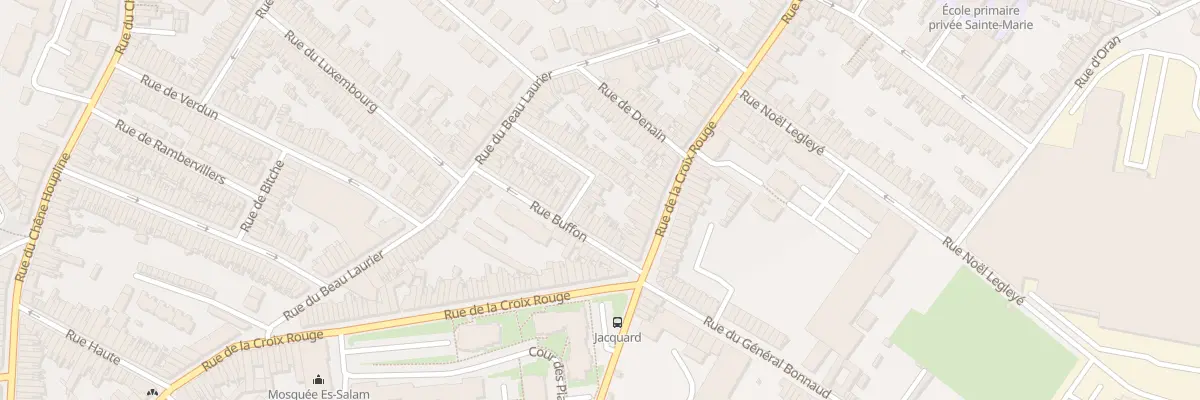 Plan du 4 Rue de Rouen à Tourcoing