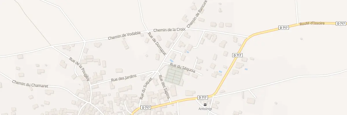 Plan du 9005 Rue de l’Amandier à Antoingt